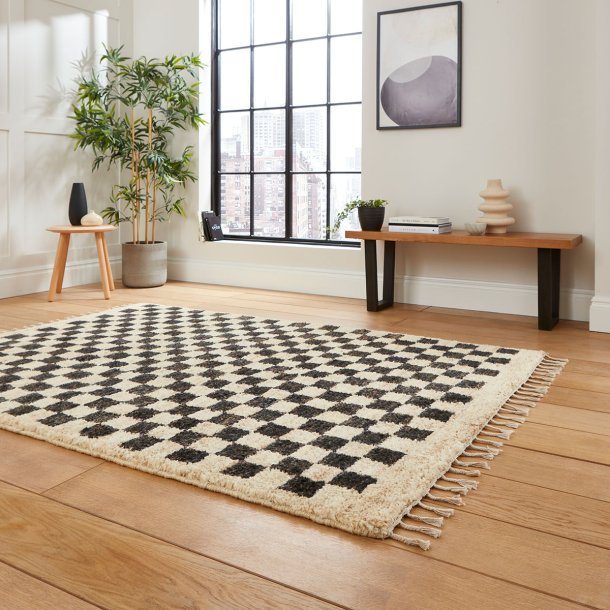 Hemp 25688 Multi Check Rug