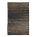 Hemp Leather Hand Woven Rug For Industrial Home Decor