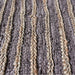 Hemp Leather Hand Woven Rug For Industrial Home Decor