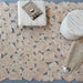 Hemp Square Cutout Rug for Sustainable Home Decor