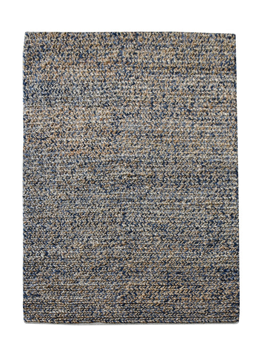 Hemp Wool Hand Woven Area Rug Roslyn Design