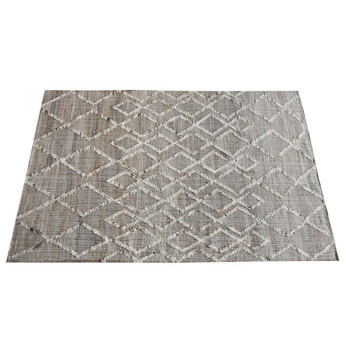 Hemp Wool Hand Woven Natural Rug 150x240 cm