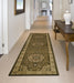 Heritage 4400 Green Runner Rug