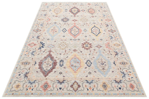 Heritage HRTG102 Ivory Multi Rug