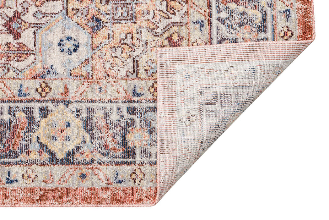 Heritage HRTG105 Rust Blue Rug