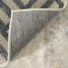 Herringbone Rug for Indoor and Outdoor Use in Grey
