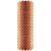 Hive Modern Geometric Hexagonal Ombre Gradient Hand-Woven Wool Rust Runner