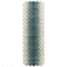 Hive Modern Geometric Hexagonal Ombre Gradient Hand-Woven Wool Teal Runner