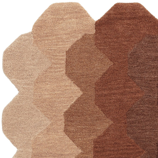 Hive Rust Runner Rug