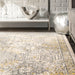 Honeycomb Pattern Area Rug 120cm Soft Durable Design