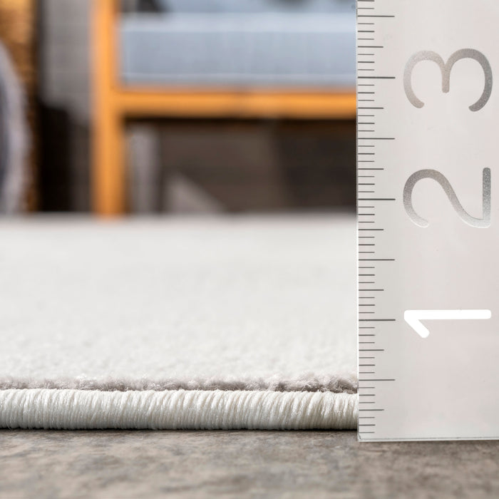 Honeycomb Pattern Area Rug 160x230 cm Beige