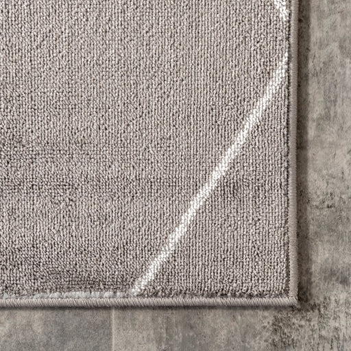 Honeycomb Pattern Area Rug in Grey 160x230 cm
