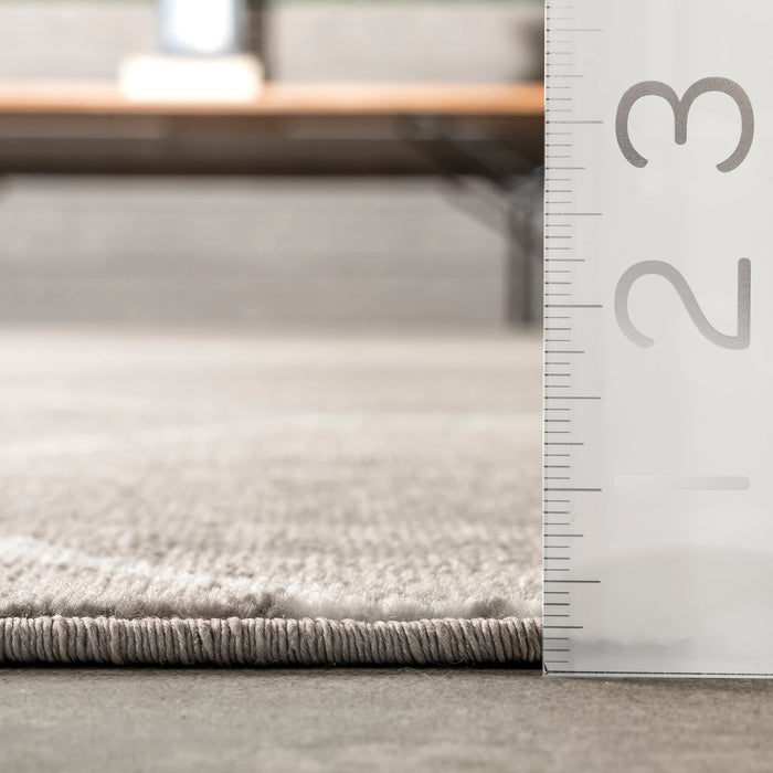 Honeycomb Trellis Area Rug Grey 160x230 cm