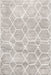 Honeycomb Trellis Area Rug Grey 160x230 cm