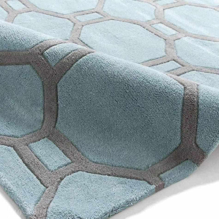 Hong Kong 4338 Blue/Grey Rug