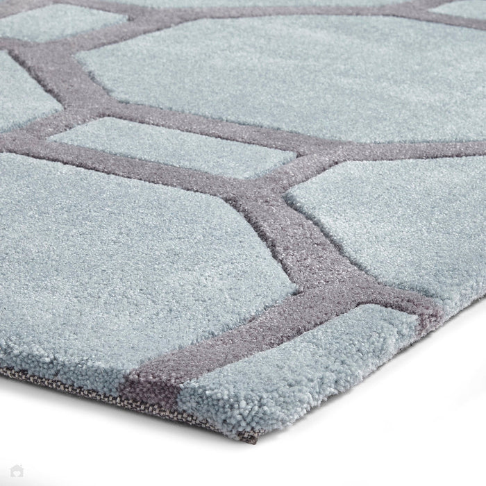 Hong Kong 4338 Blue/Grey Rug