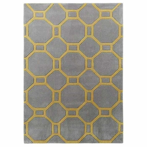 Hong Kong 4338 Grey/Yellow Rug