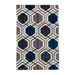 Hong Kong 7526 Grey/Navy Rug