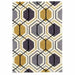 Hong Kong 7526 Grey/Yellow Rug