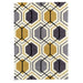 Hong Kong 7526 Grey/Yellow Rug