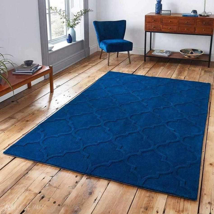 Hong Kong 8583 Navy Rug