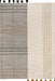 Hudson Tassel Area Rug 120x180 cm Ivory Wool Cotton Blend