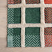 Hunter Green Tartan Plaid Wool Rug 60x90 cm