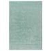 Hush Modern Plain Super-Soft Hand-Woven Wool&Viscose Aqua Rug