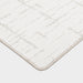 Ibis Crosshatch Custom Area Rug 152 Cm White