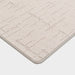 Ibis Crosshatch Custom Rug With Stain Protection Light Grey