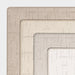 Ibis Custom Light Beige Crosshatch Area Rug 153x244 cm