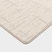 Ibis Custom Light Beige Crosshatch Area Rug 153x244 cm