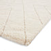 Ideal Shaggy 80362 Modern Plain Berber Textured Plush Soft-Touch Carved Boho Shaggy Cream Rug