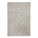 Ideal Shaggy 80362 Modern Plain Berber Textured Plush Soft-Touch Carved Boho Shaggy Silver Rug