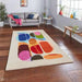 Inaluxe Modern Abstract Designer Wool Drift IX13 Multicolour Rug