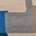 Inaluxe Modern Abstract Designer Wool Hey Ho Lets Go IX14 Multicolour Rug