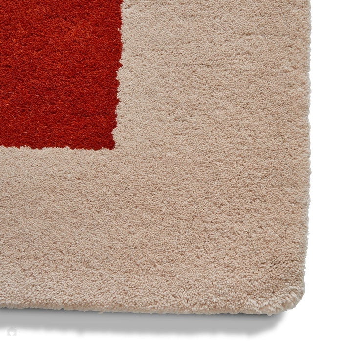 Inaluxe Modern Abstract Designer Wool Hey Ho Lets Go IX14 Multicolour Rug