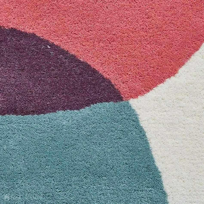Inaluxe Modern Abstract Designer Wool Transmission IX12 Multicolour Rug