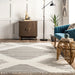 Indie Ivory Tasseled Area Rug 150x240 cm