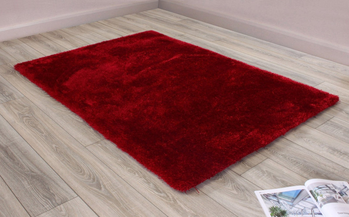 Indigo Red Rug