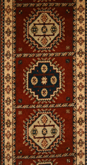 Indo-Kazak Indo Kazak Runner Rug