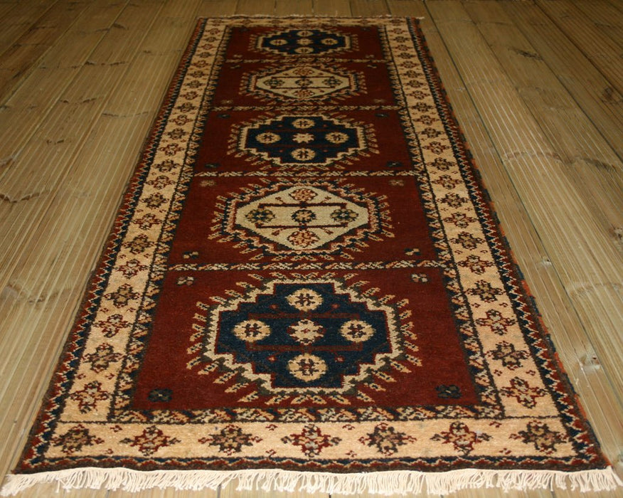 Indo-Kazak Indo Kazak Runner Rug