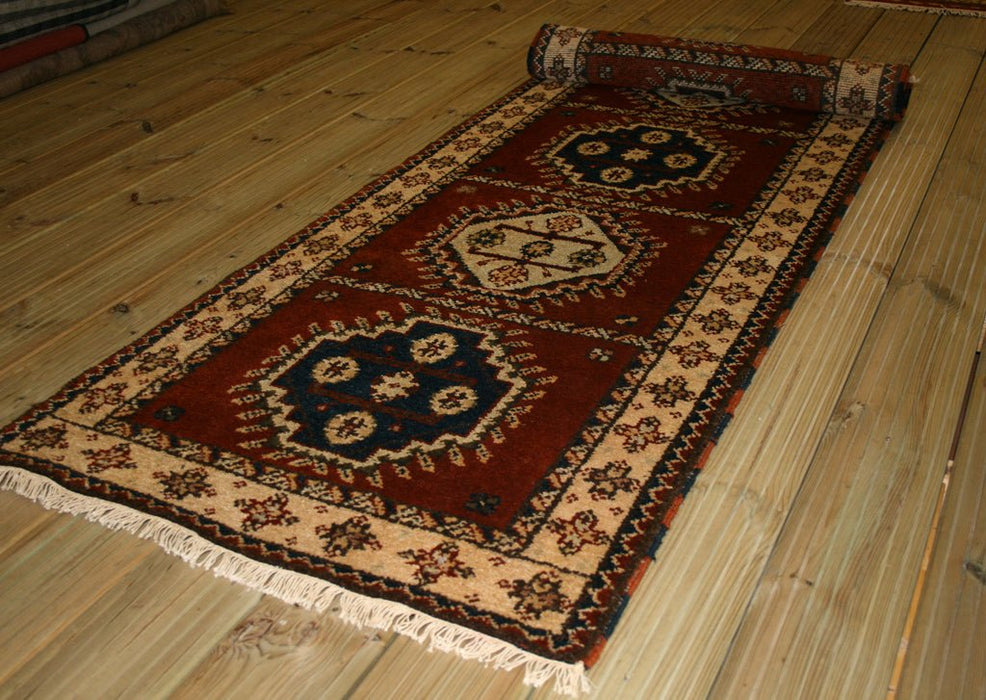 Indo-Kazak Indo Kazak Runner Rug