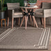 Indoor Outdoor Area Rug Grey 120x180 cm Transition Style