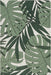 Indoor Outdoor Green Foliage Area Rug 152 cm x 244 cm