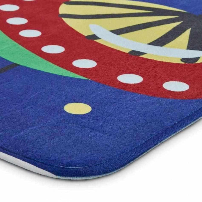 Inspire G3420 Kids Super-Soft Lightweight Play Mat Blue Rug