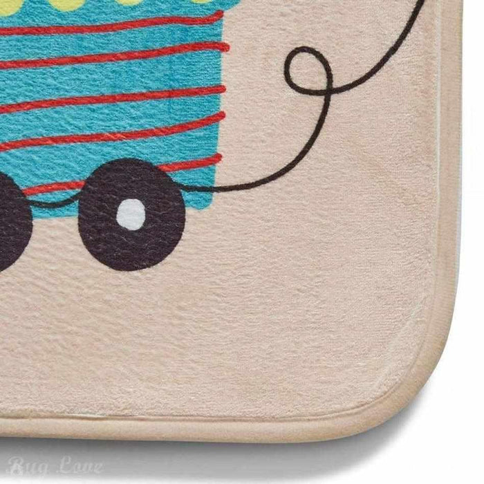 Inspire G3434 Kids Super-Soft Lightweight Play Mat Beige Rug