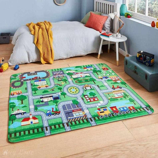 Inspire G4563 Kids Super-Soft Lightweight Play Mat Πράσινο χαλί