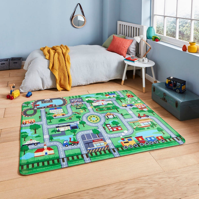 Inspire Kids G4563 Green Rug