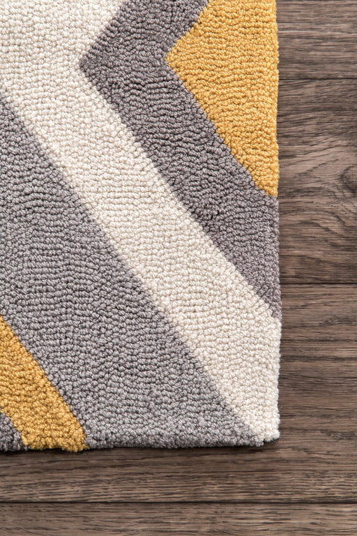 Interconnected Diamond Area Rug 120x180 cm Sunflower Design
